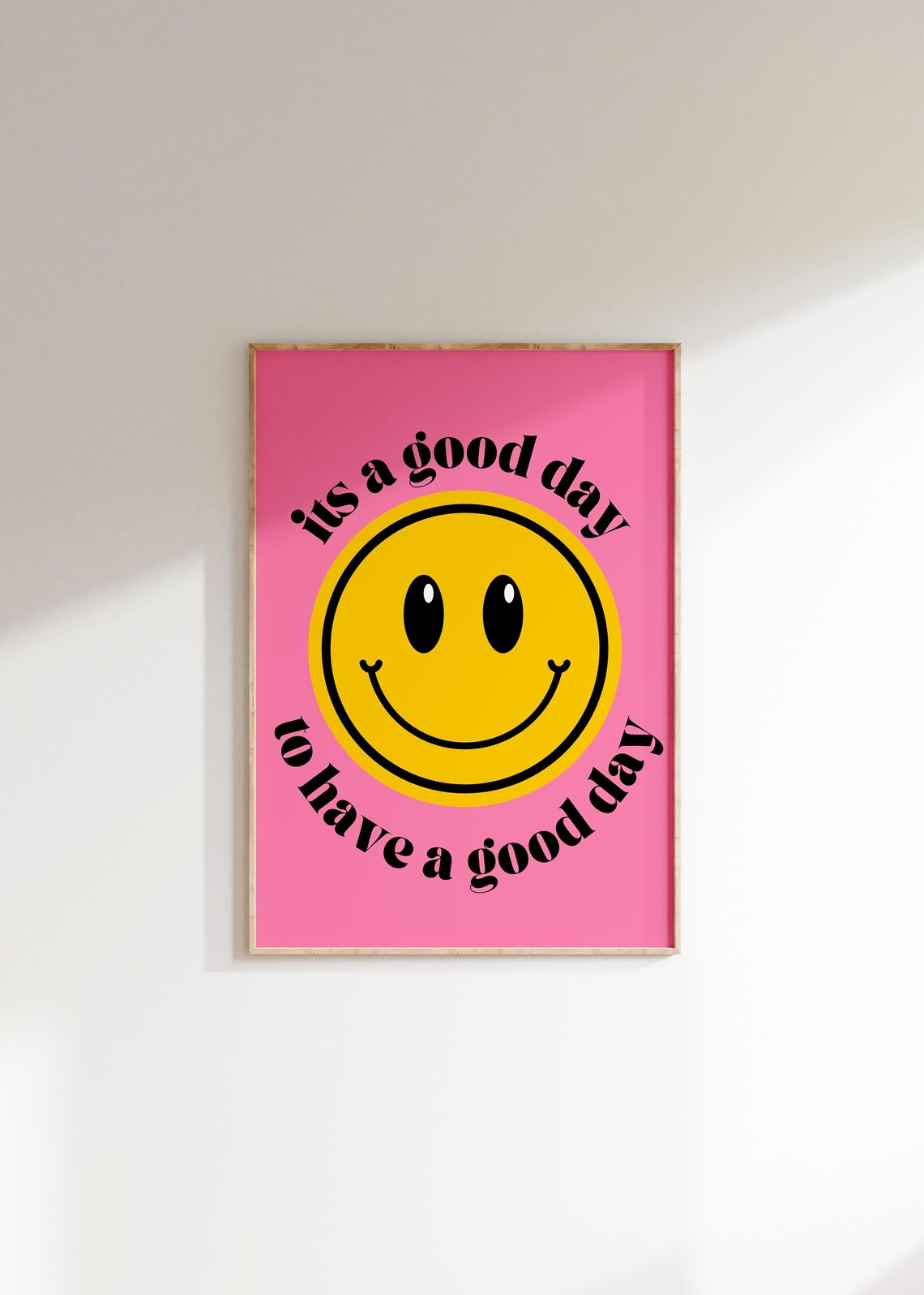 Smiley Dopamine Poster, Maximalist Room Decor - Image 3