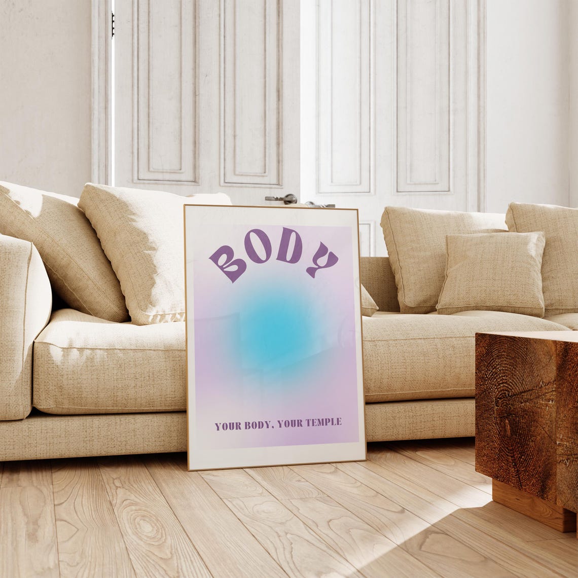 Aura Spirituality Poster Spiritual Gifts Dopamine Decor Inspirational Quote Gift For Her Astrology Reading Teen Room Decor - Image 2