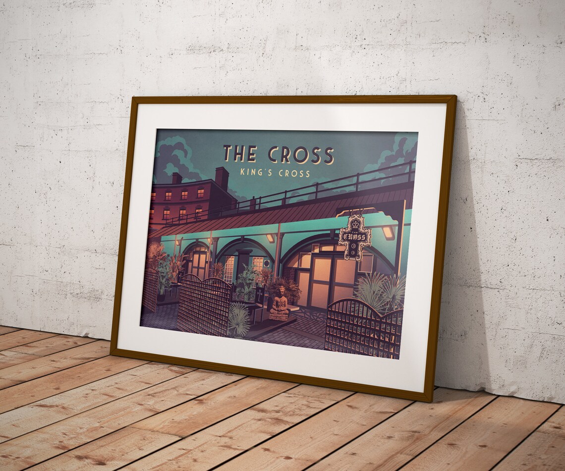 The Cross Nightclub, Kings Cross London Travel Poster - Image 3