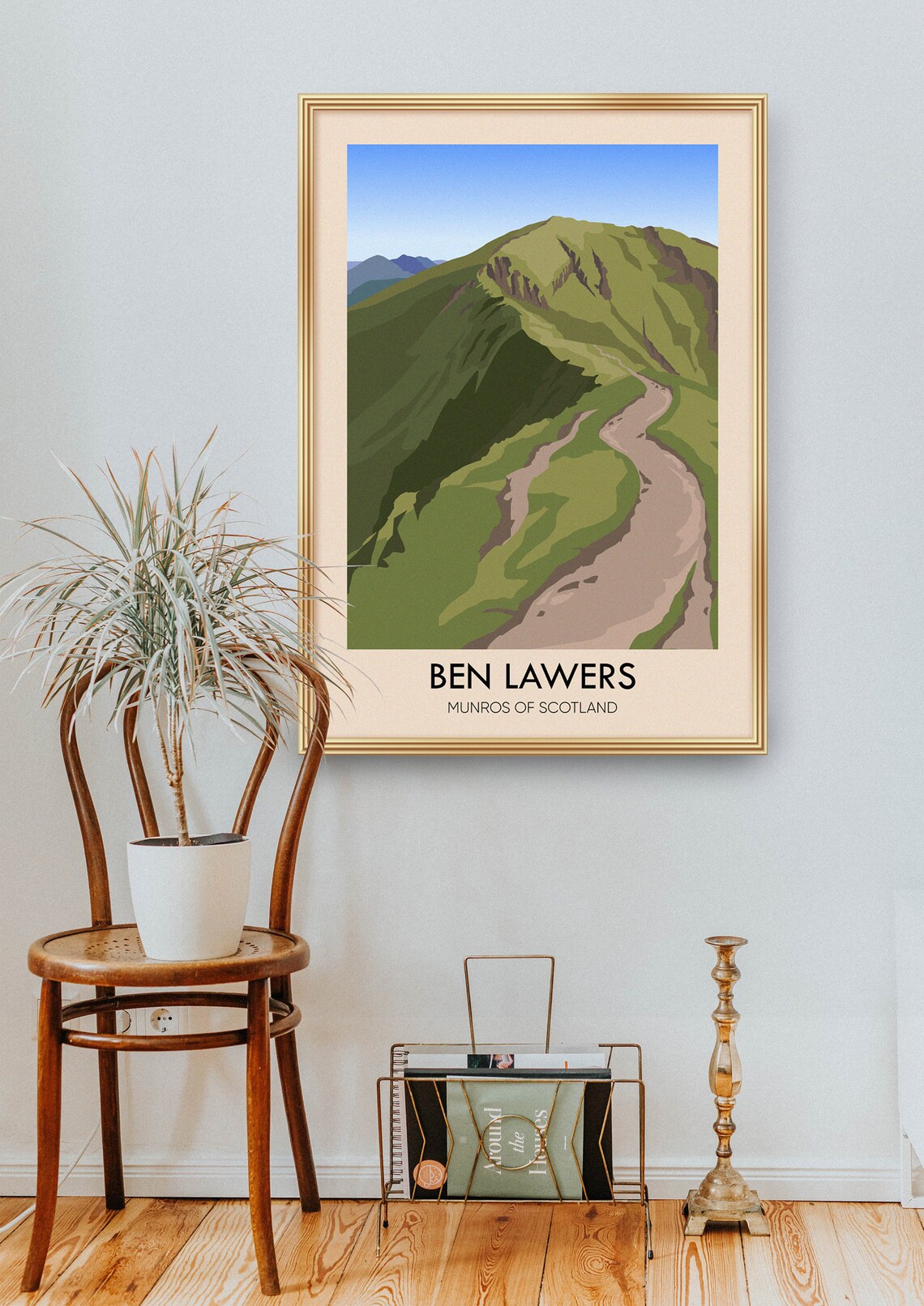Ben Lawers Vintage Travel Poster, Scottish Highlands - Image 2