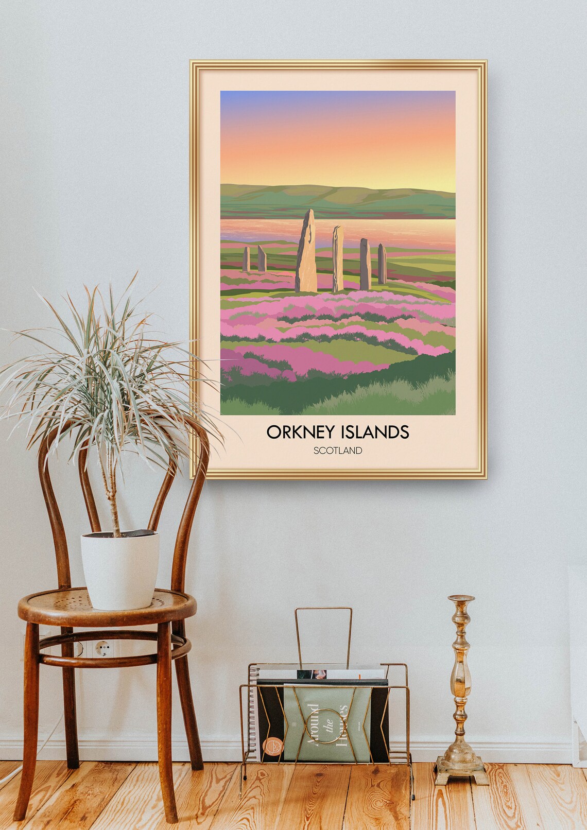 Orkney Islands Vintage Travel Poster, Scotland - Image 2