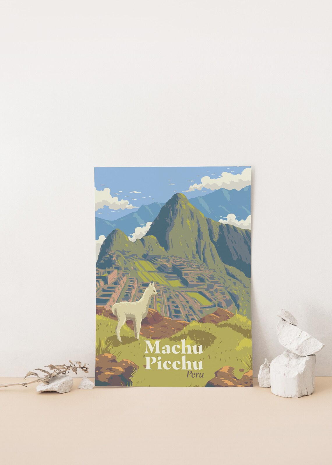 Machu Picchu Peru National Park Travel Poster - Image 4