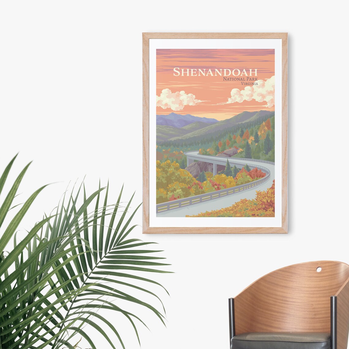 Shenandoah National Park Vintage Travel Poster - Image 3