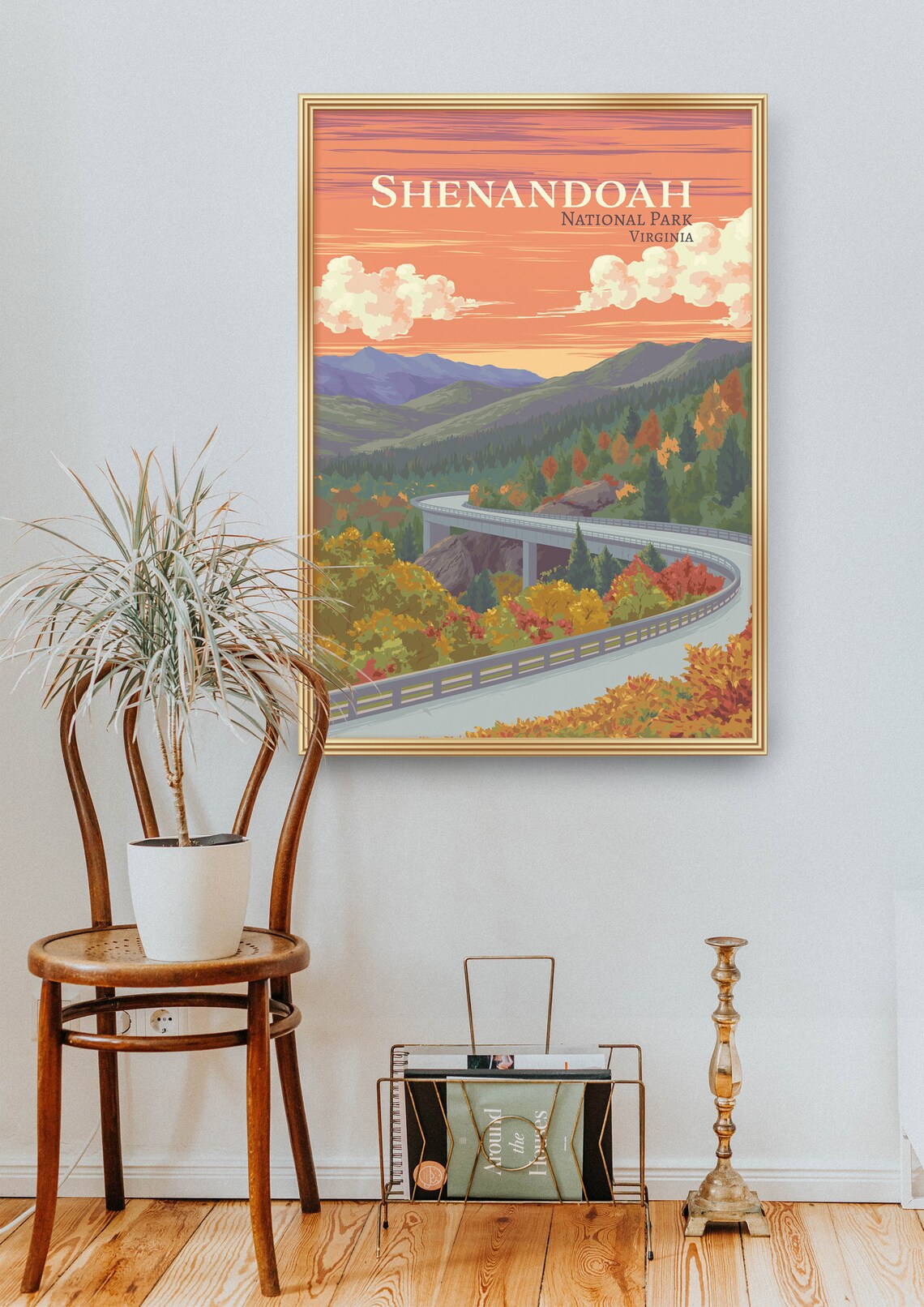 Shenandoah National Park Vintage Travel Poster - Image 2