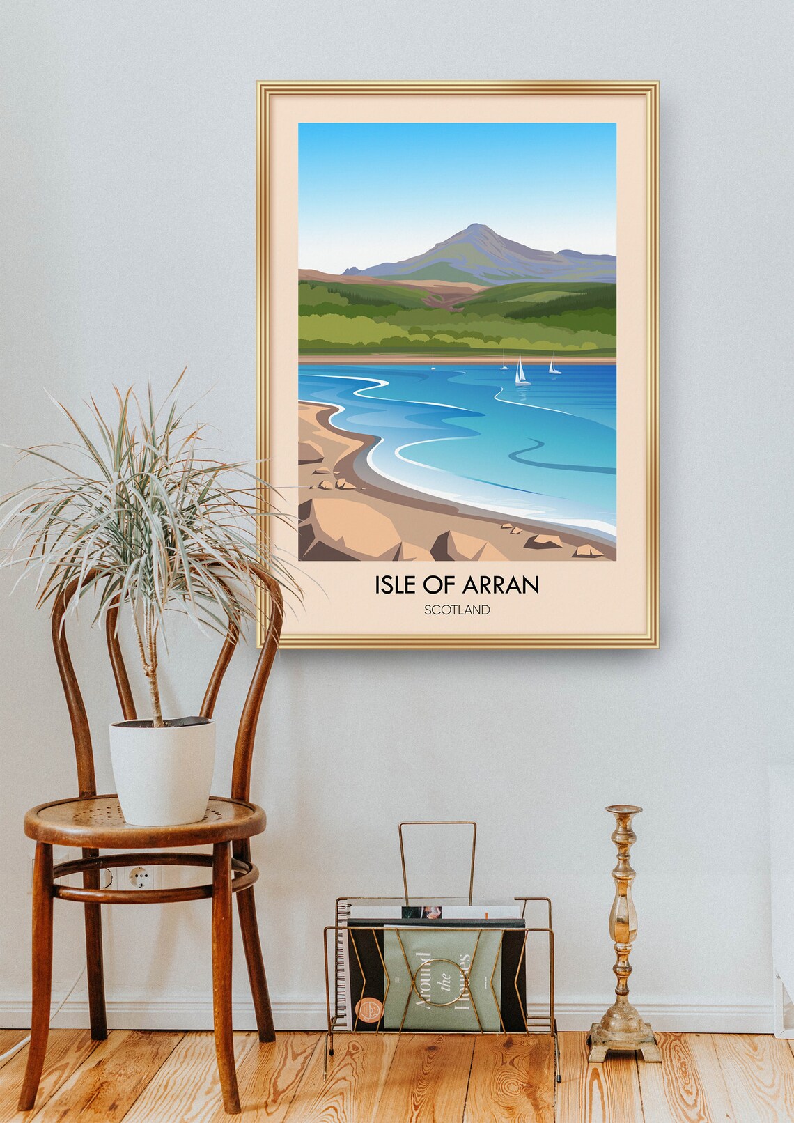 Isle Of Arran Vintage Travel Poster, Scotland - Image 2