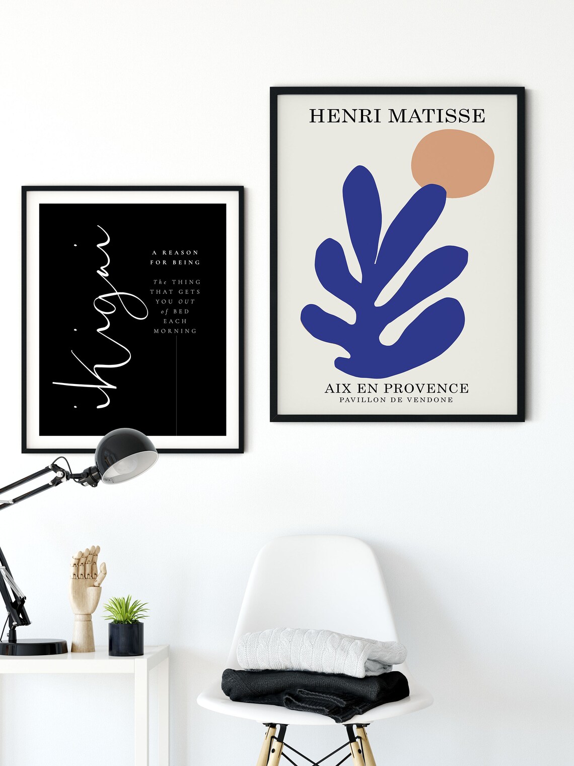 Ikigai Definition A Reason For Being Japanese Word Wall Art Print - Image 4