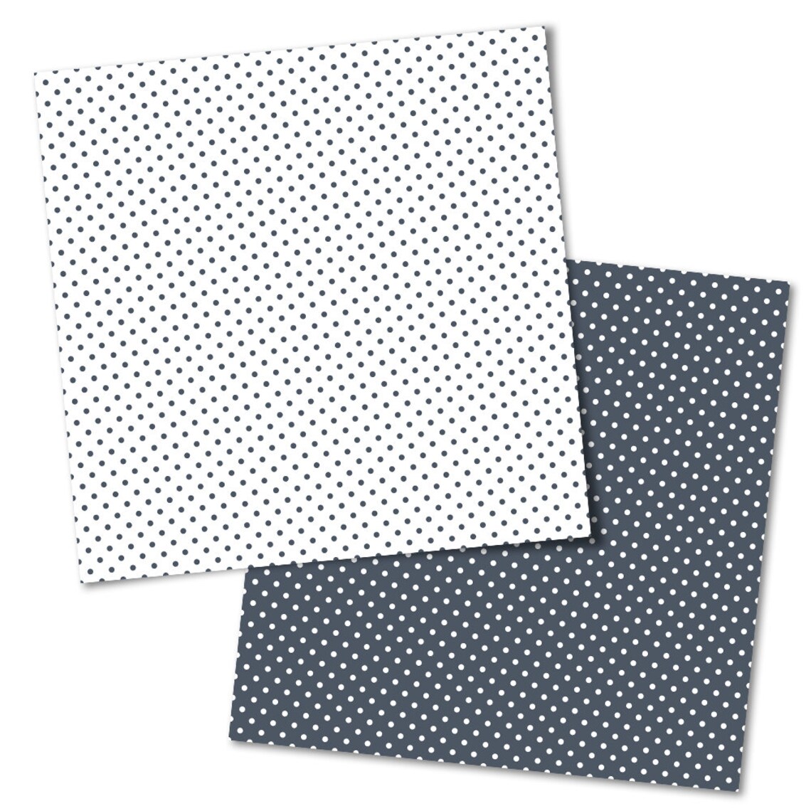 Retro Polka Dot Digital Paper Pack 20 Seamless Patterns Scrapbook Print - Image 2