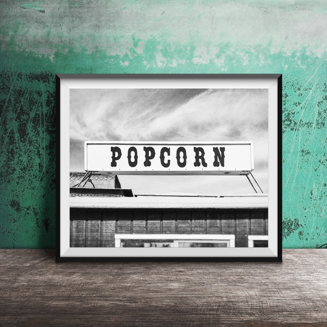Popcorn Kitchen Decor, Food Sign Photography Art Print - Image 2