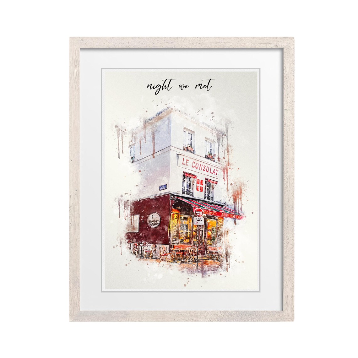 First Date Gift Portrait, Valentine Anniversary Gift - Image 5
