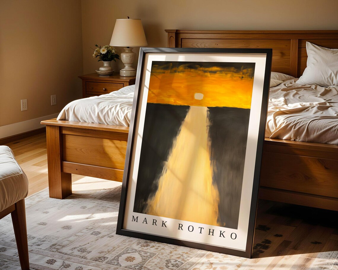 Mark Rothko Poster, Abstract Expressionism Art Print - Image 4
