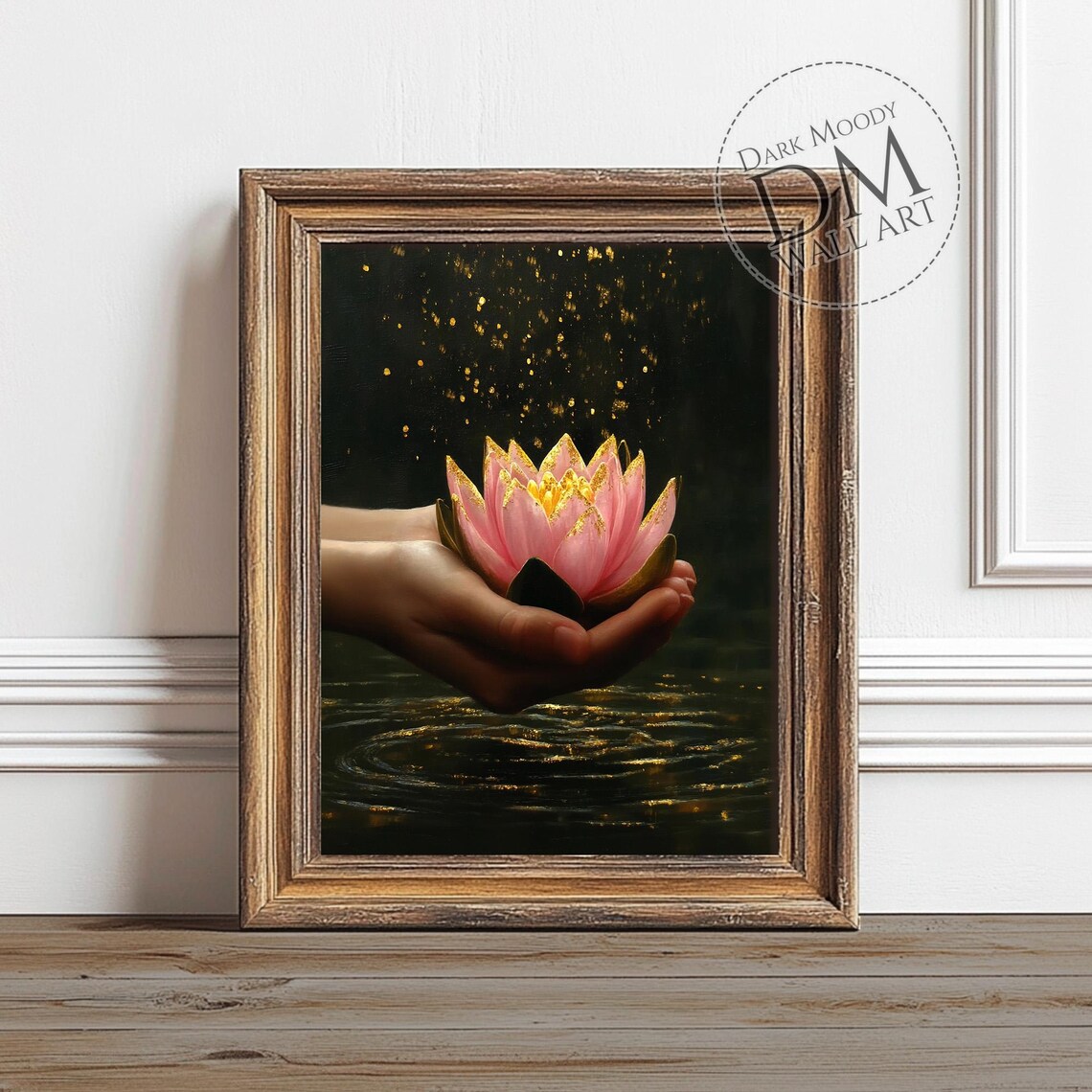 Flower Wall Art, Spiritual Botanical Print