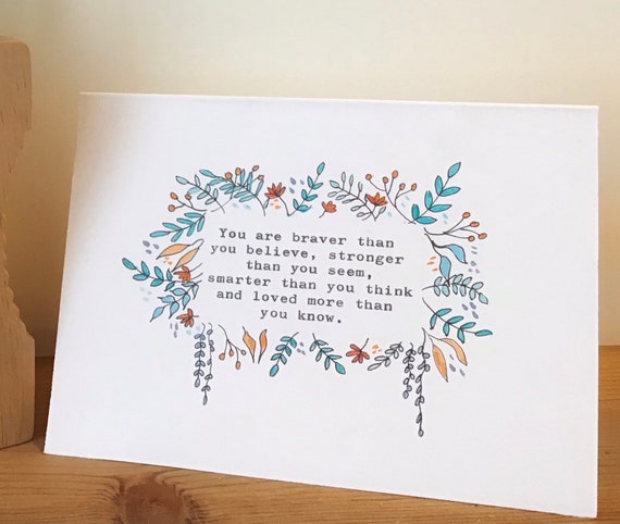 Winnie The Pooh Get Well Quote Art Print