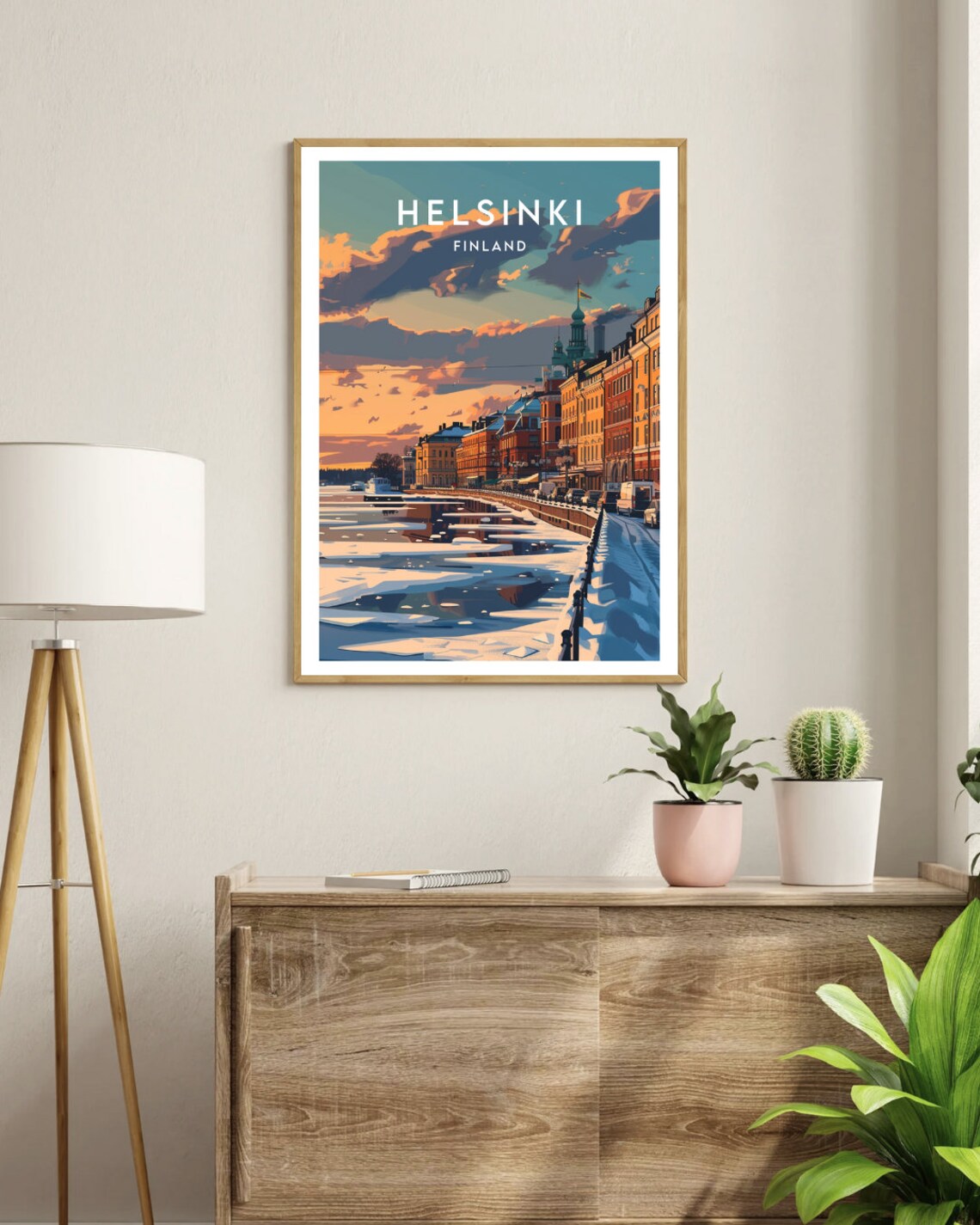 Helsinki Travel Poster, Finland Europe Wall Art - Image 3