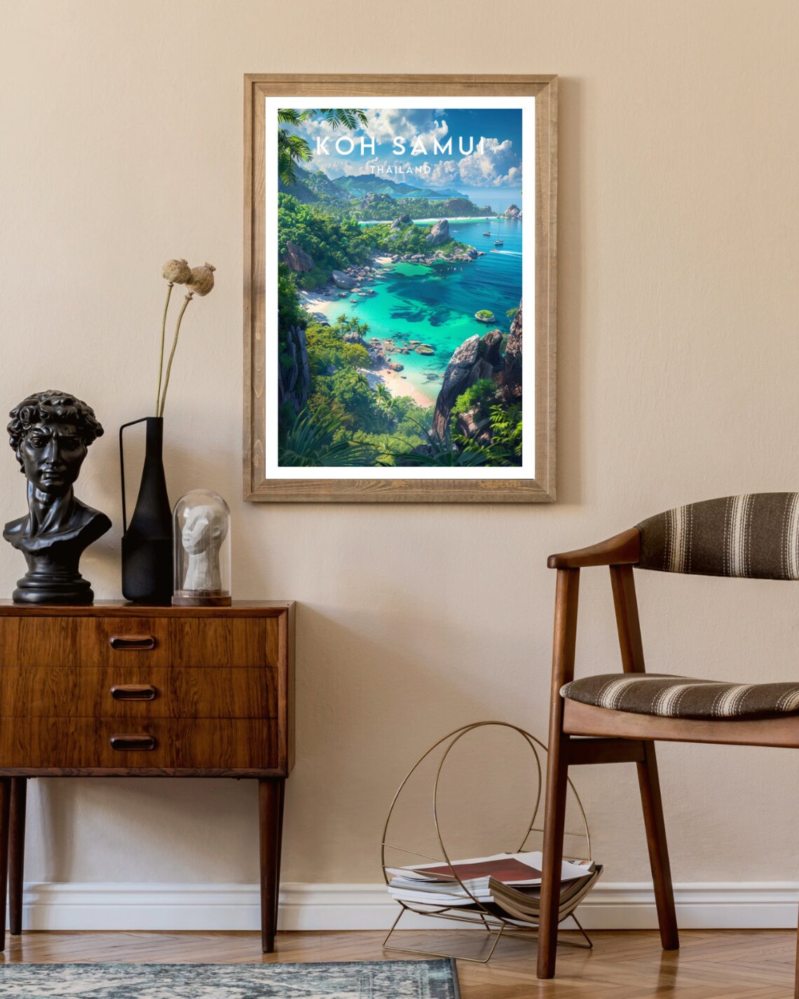 Koh Samui Travel Poster, Thailand Travel Wall Art - Image 2