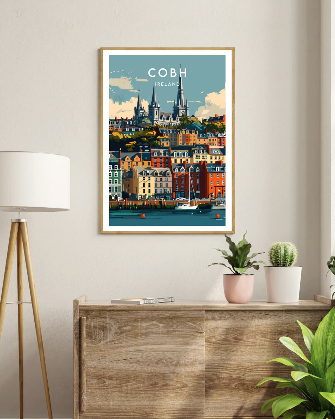 Cobh Travel Poster, Ireland Europe Wall Art - Image 3