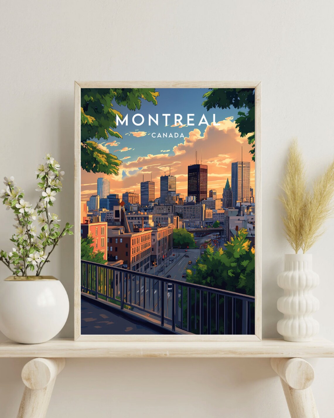 Montreal Travel Poster, Canada and North America - Image 4
