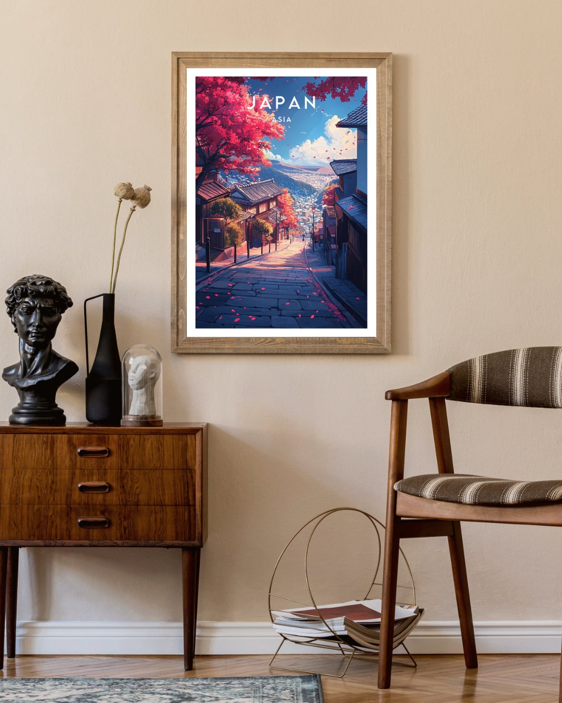 Japan Travel Print Asia Japan Poster Travel Wall Art Japan Print Japan Asia Asia Poster Japan Wall Art Tokyo Poster Kyoto Print - Image 2