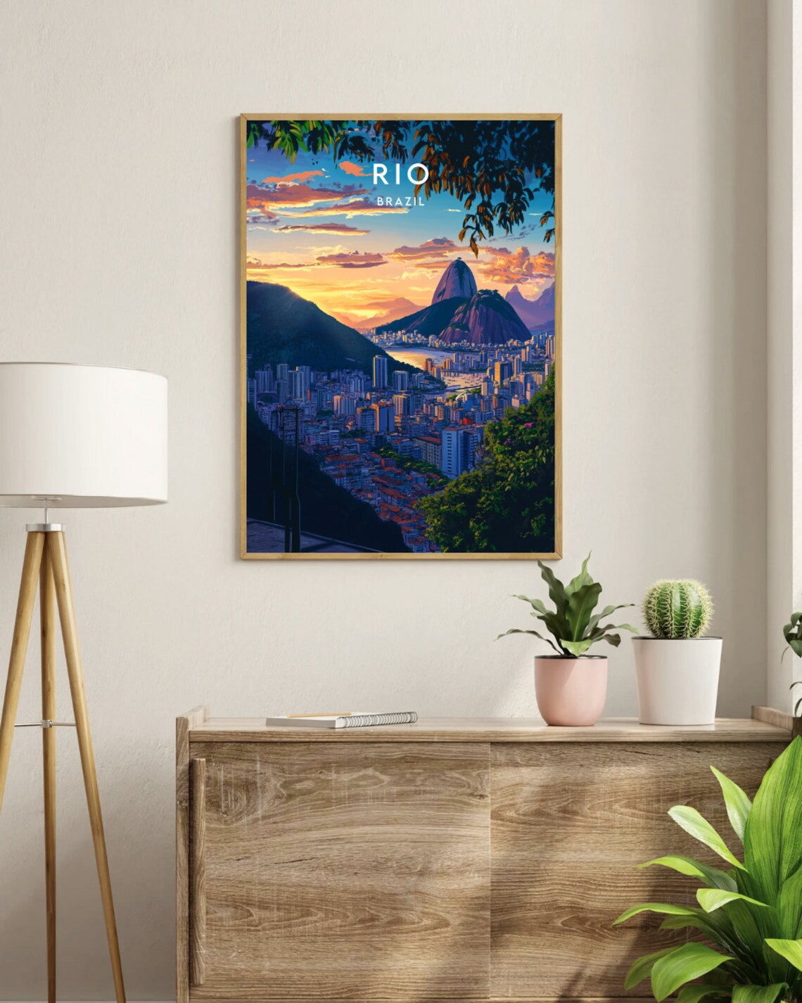 Rio Travel Poster, Brazil South America Art Print - Image 3