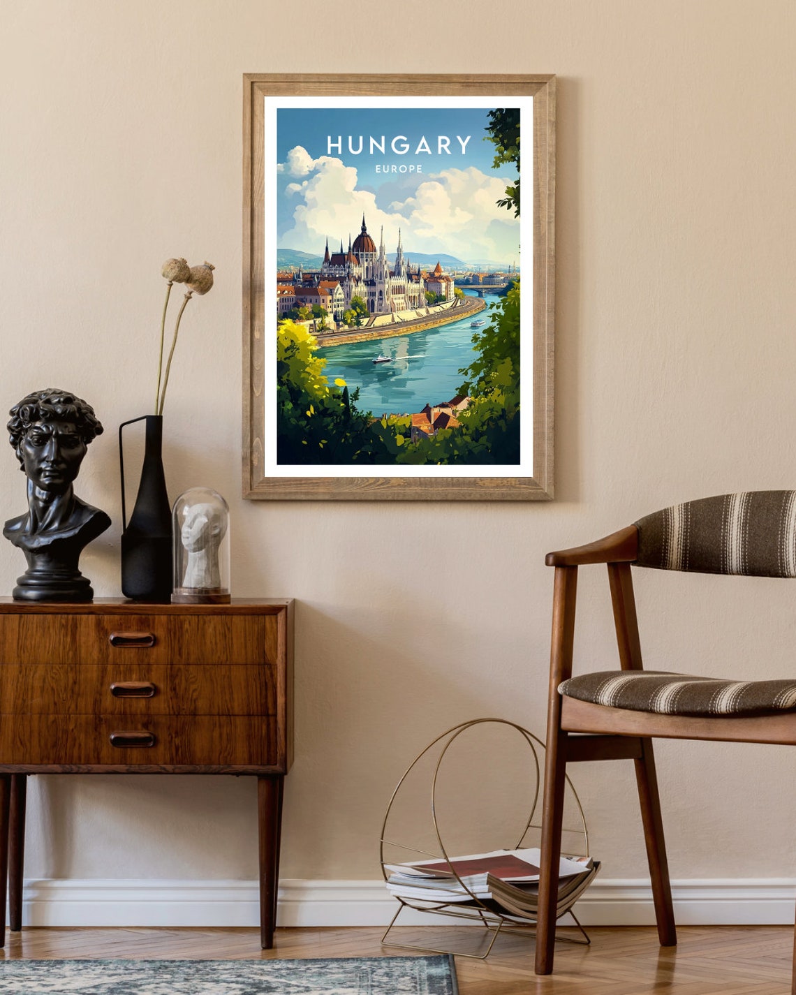 Hungary Travel Print Europe Europe Poster Hungary Poster Travel Wall Art Hungary Print Hungary Europe Budapest Poster Budapest Art - Image 2