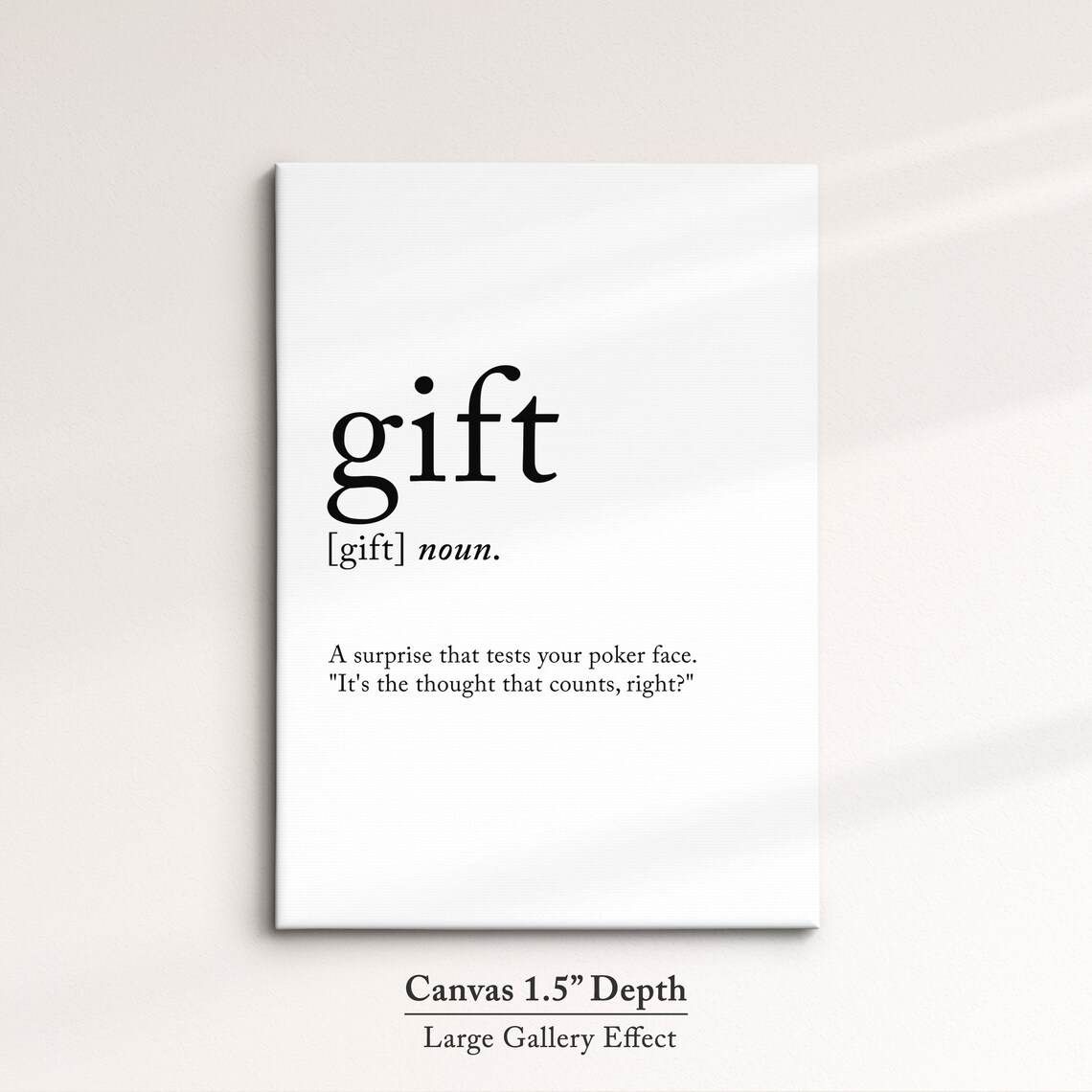 Gift Minimalist Definition Quote Word Art Framed Print Framed Female Wall Art Lady Poster Feminine Home Decor Gifts For Her - Image 2