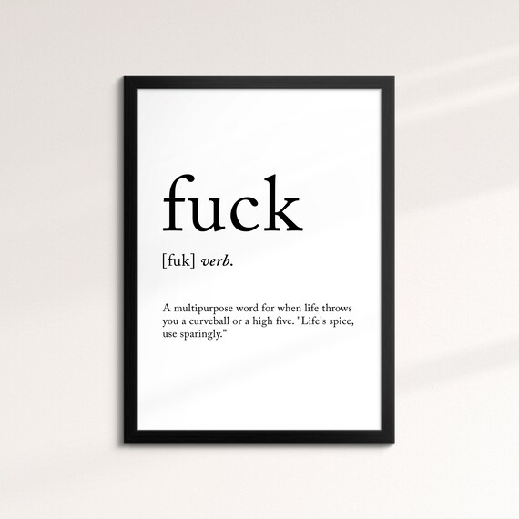 Fk Minimalist Definition Quote Word Art Framed Print Framed Female Wall Art Lady Poster Feminine Home Decor Gifts For Her