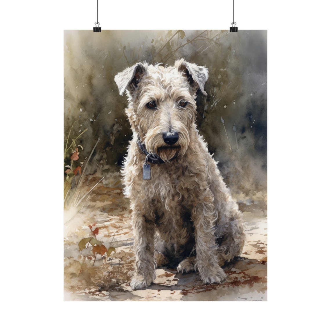 Pumi Dog Art Print Dog Wall Art Animal Art Print Animal Art Poster Dog Lover Gift Colorful Animal Wall Art Cool Dog Art - Image 5