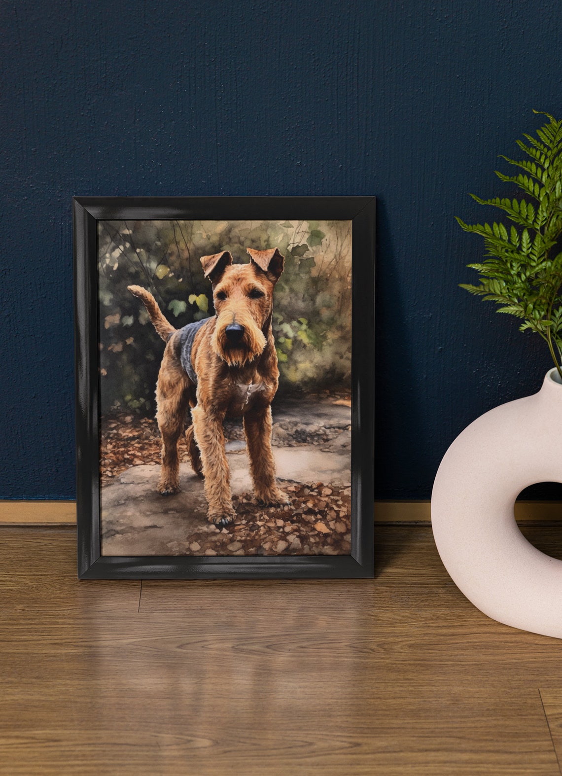 Lakeland Terrier Dog Art Print Dog Wall Art Animal Art Print Animal Art Poster Dog Lover Gift Colorful Animal Wall Art Cool Dog Art