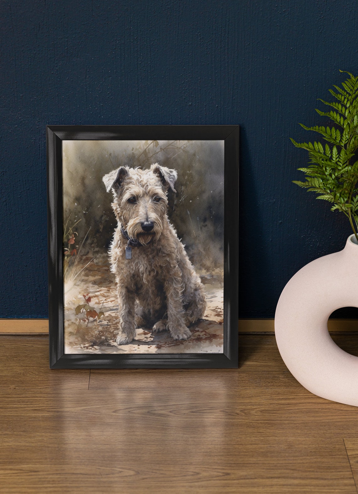 Pumi Dog Art Print Dog Wall Art Animal Art Print Animal Art Poster Dog Lover Gift Colorful Animal Wall Art Cool Dog Art