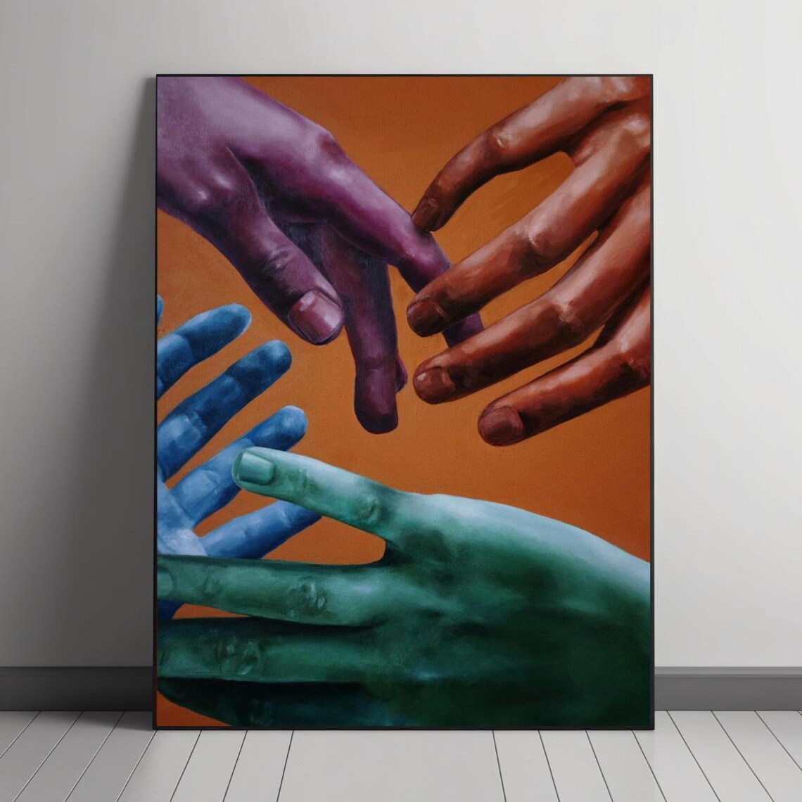 Vibrant Painting - Contemporary Travel Poster