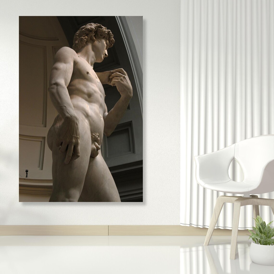 Michelangelo's David Statue, Renaissance Masterpiece - Image 4