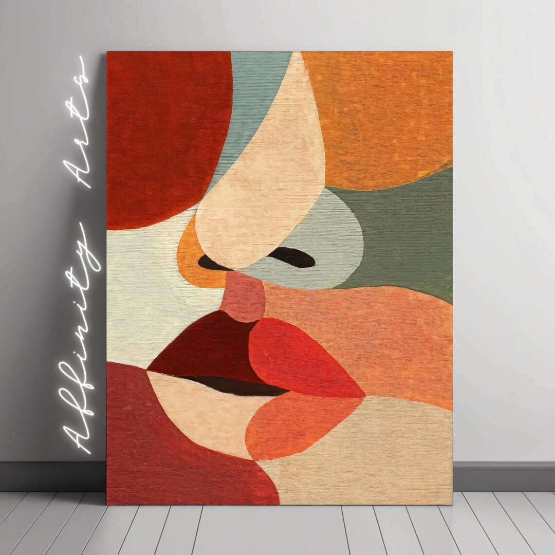 Abstract Geometric - Traditional Travel Poster