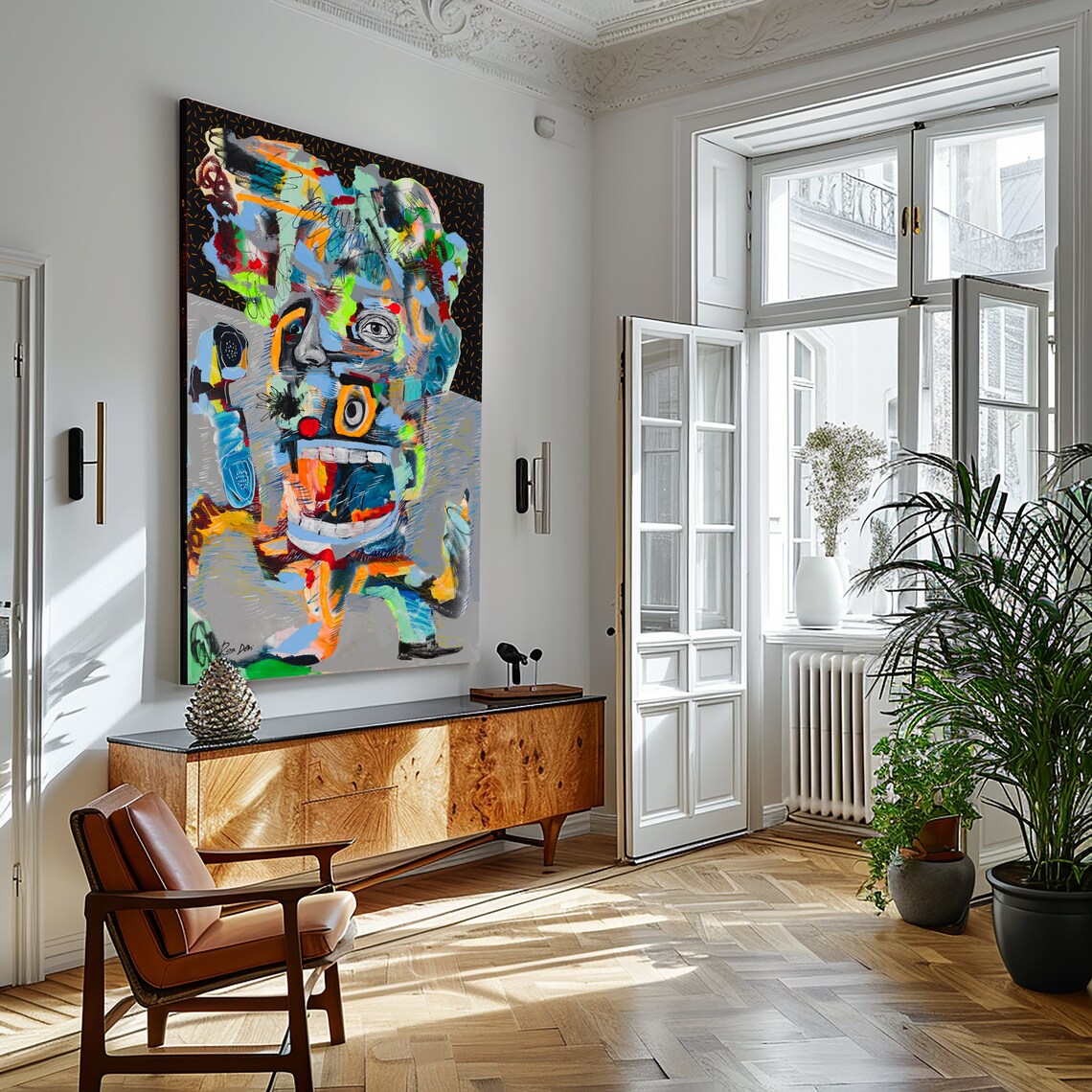 Ron Deri Transformation Modern Abstract Art Print - Image 4