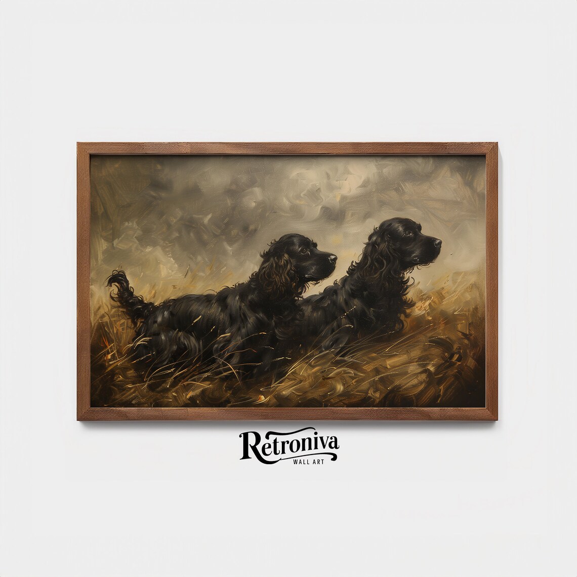 Boykin Spaniels Vintage Portrait, Hunting Dog Art Print - Image 3