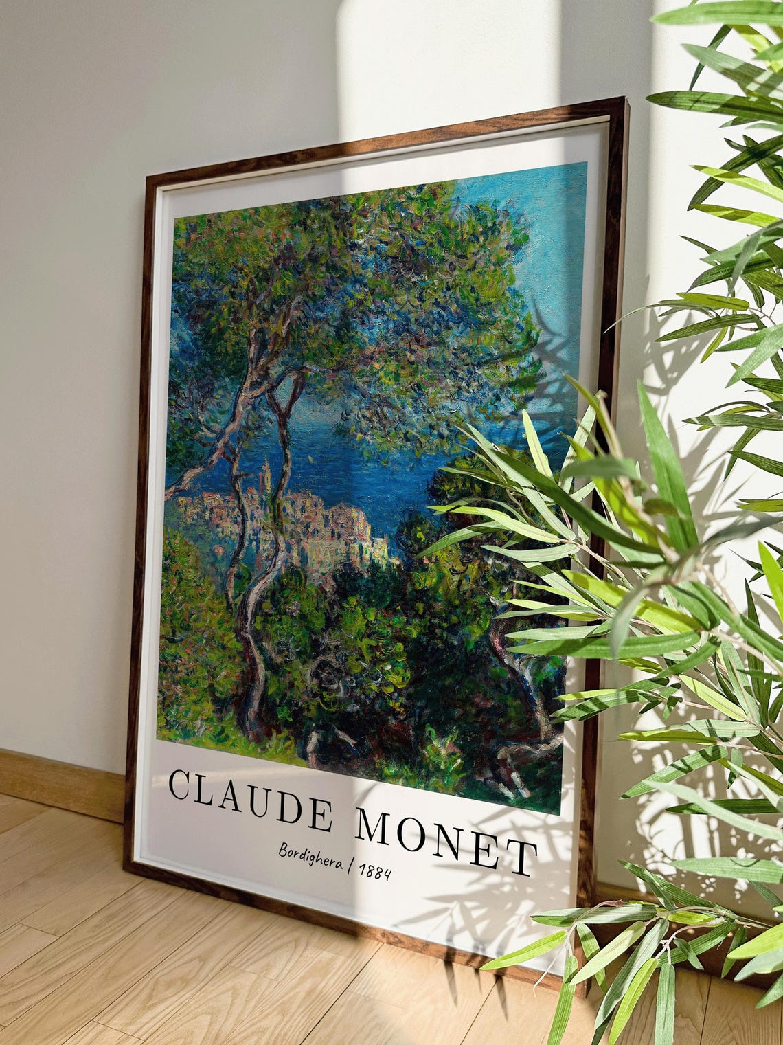 Claude Monet Bordighera, Classic Art Print - Image 4