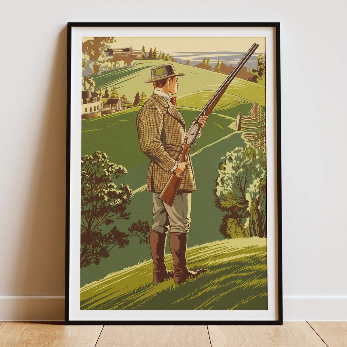 Classic British Huntsman, Vintage Sporting Poster - Image 4
