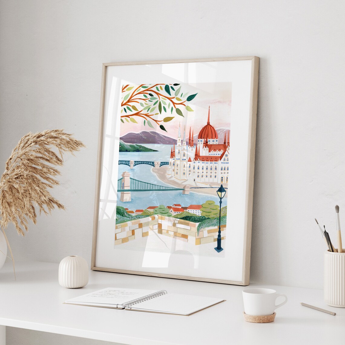 Budapest Travel Gift Home Decor Poster - Image 4