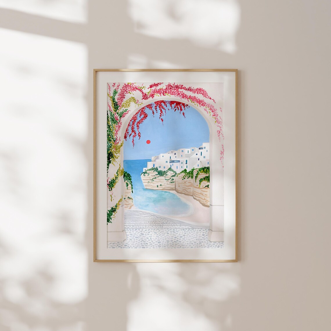 Puglia Art Print, Polignano a Mare Travel Poster - Image 3