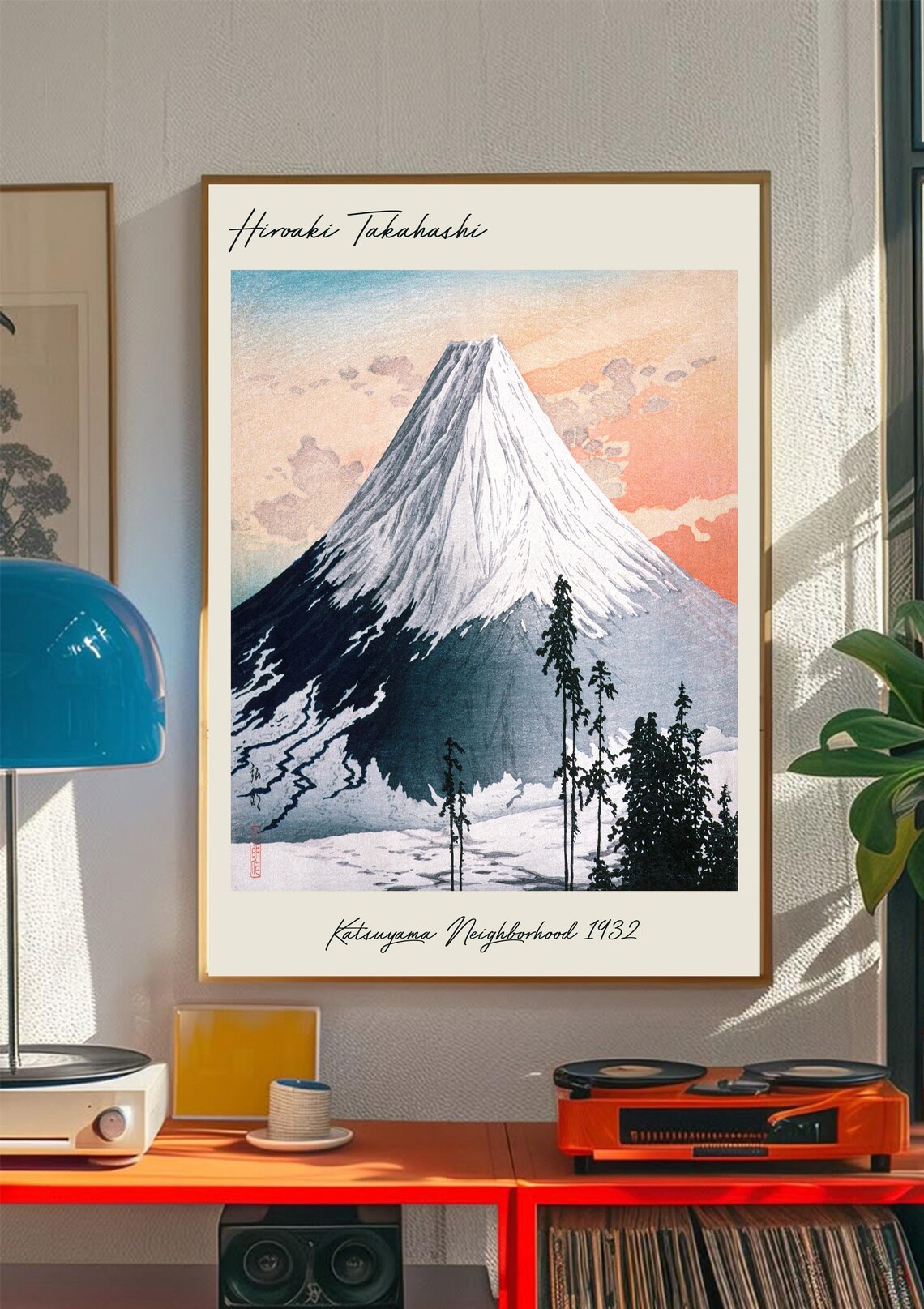 Hiroaki Takahashi Katsuyama Neighborhood Vintage Art - Image 5