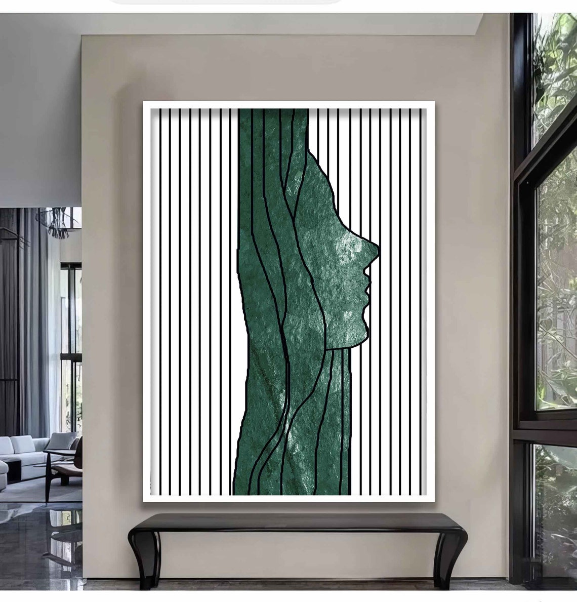 Abstract Modern Wall Art Print - Image 3