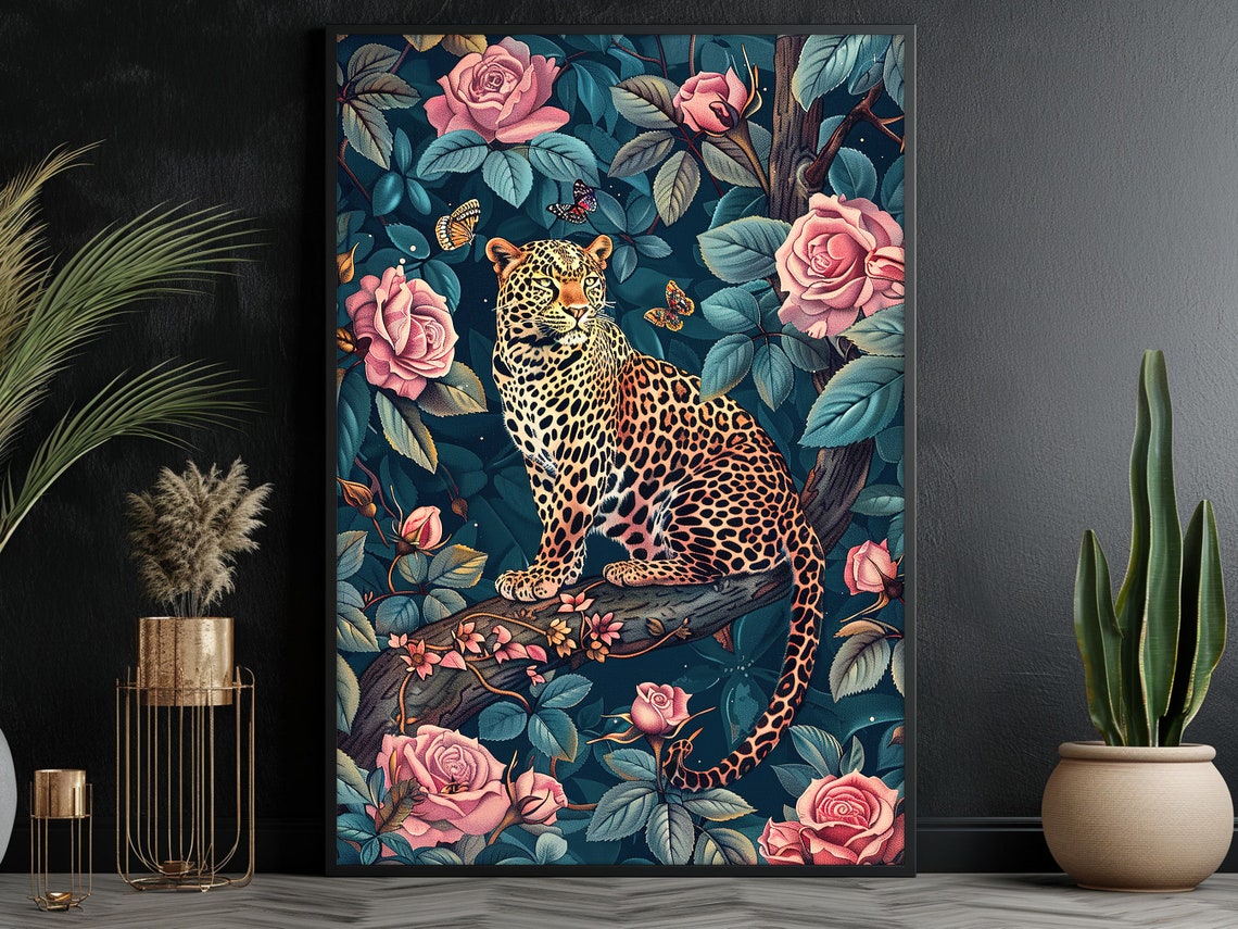 Matisse Leopard On The Tree Poster