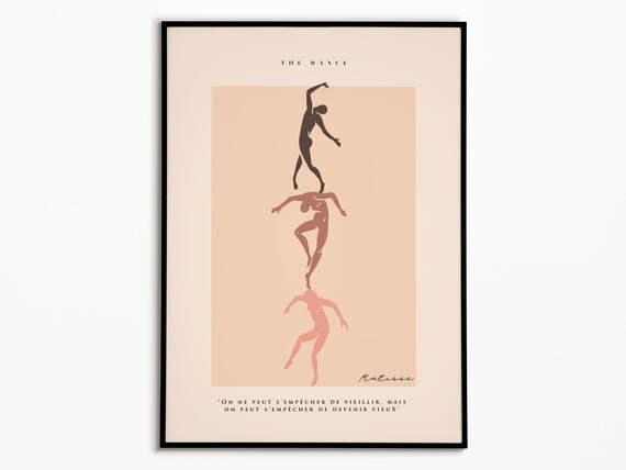 Vintage Matisse Abstract Art Poster, Wall Decor