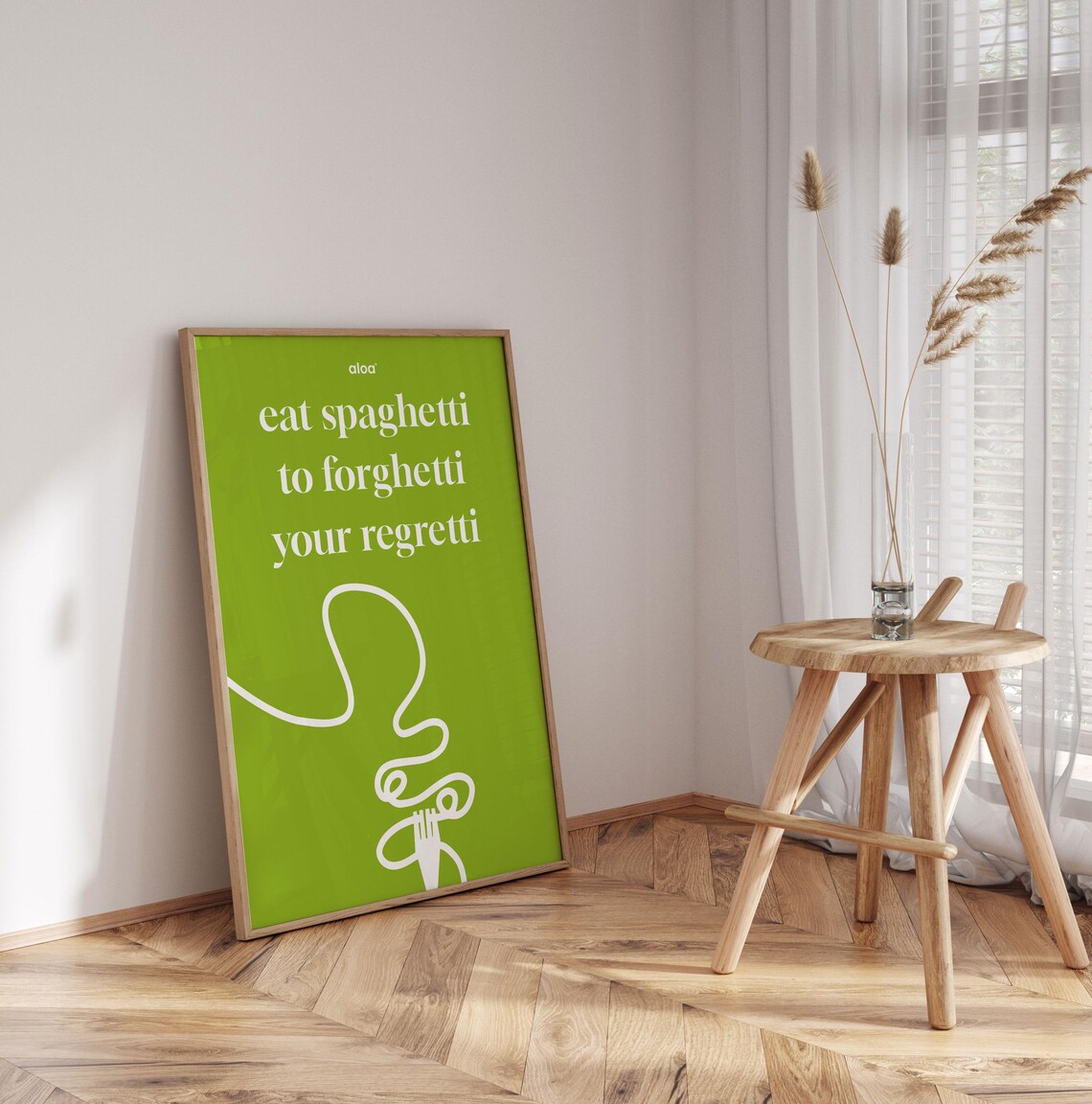 Minimalist Typography Poster, Abstract Home Decor - Image 5