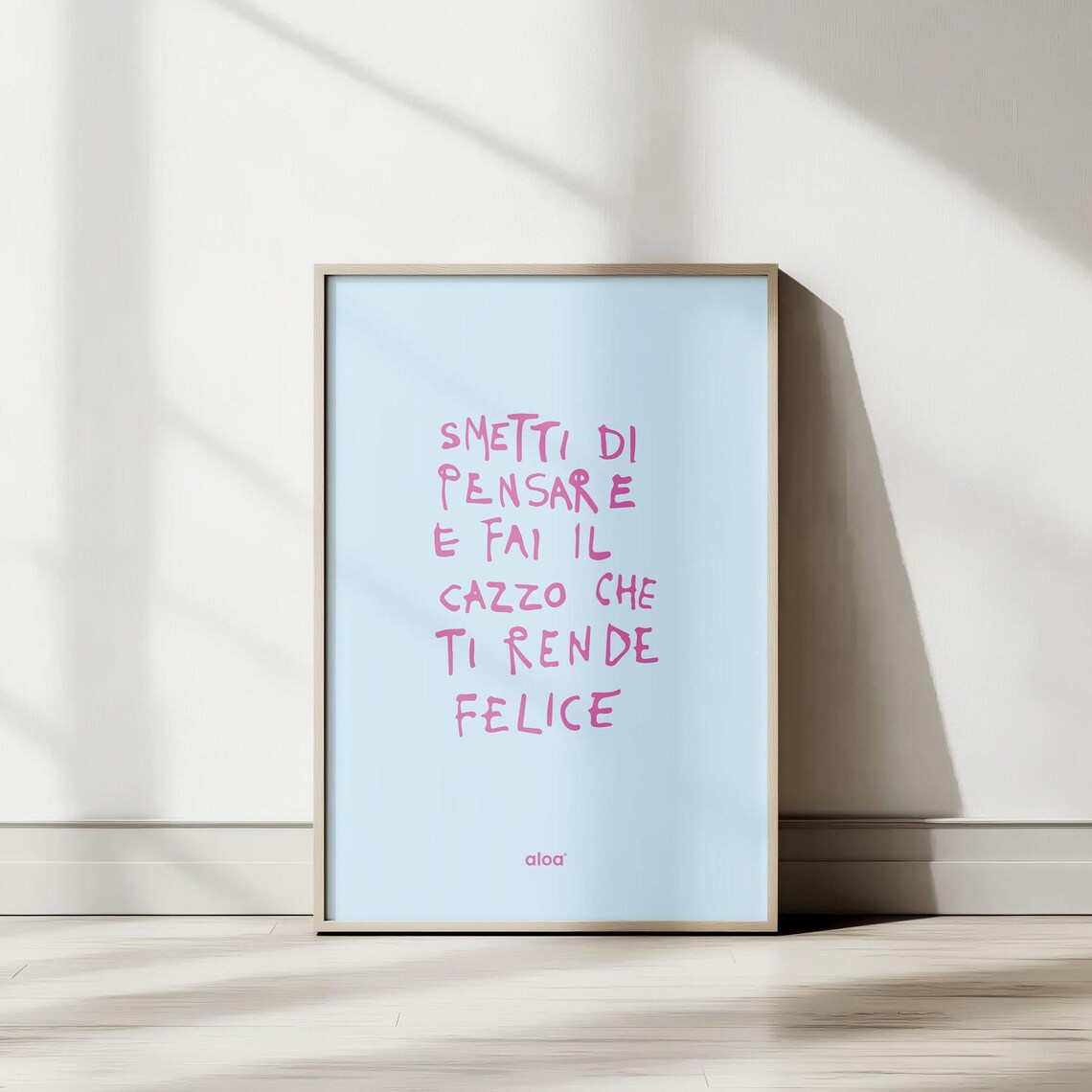 Minimalist Motivational Typography Art, Happiness - Image 6