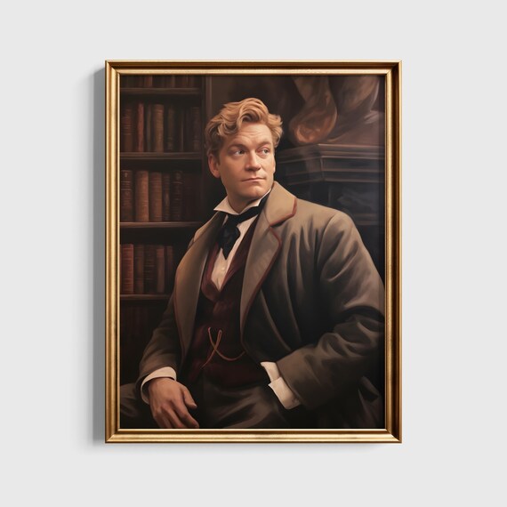 Smiling Gilderoy Lockhart Portrait Blond Professor Wizard Poster