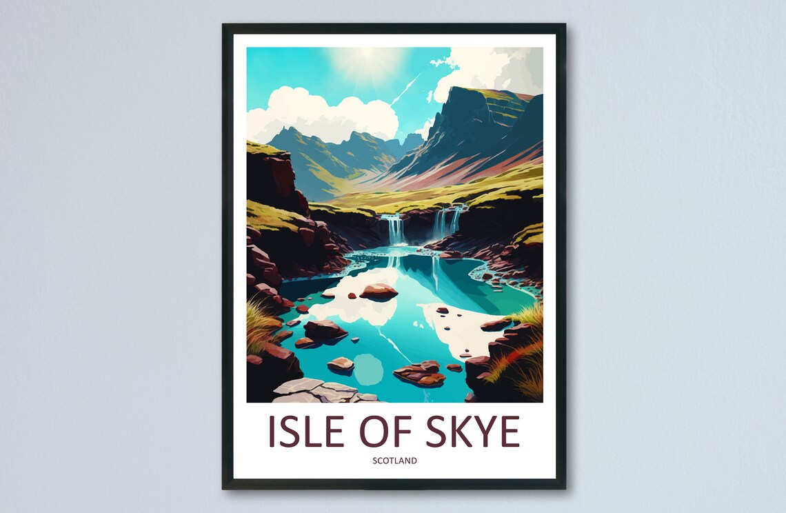 Isle Of Skye Home Decor Wall Art Print