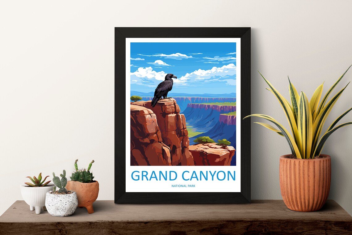 Grand Canyon National Park Home Dcor Travel Poster - Image 3