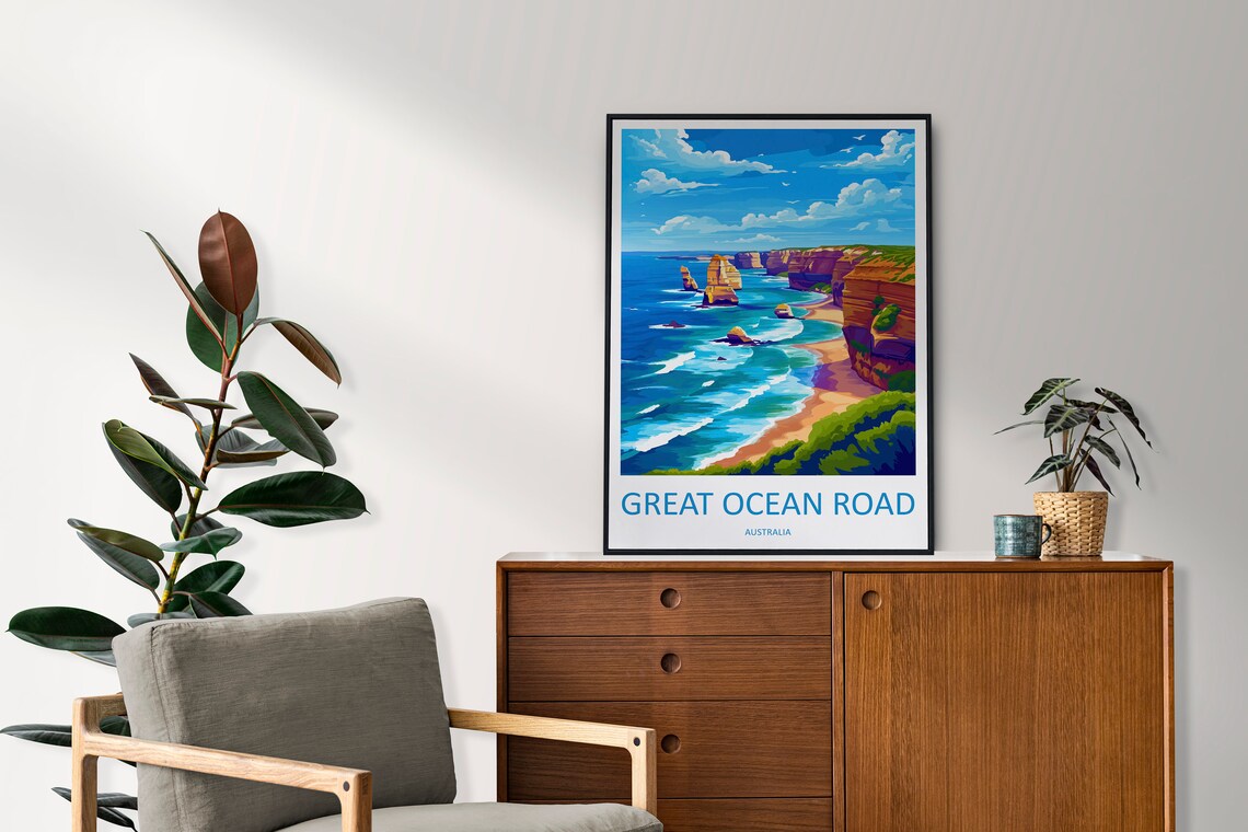 Great Ocean Road, Australia Travel Poster - Image 2
