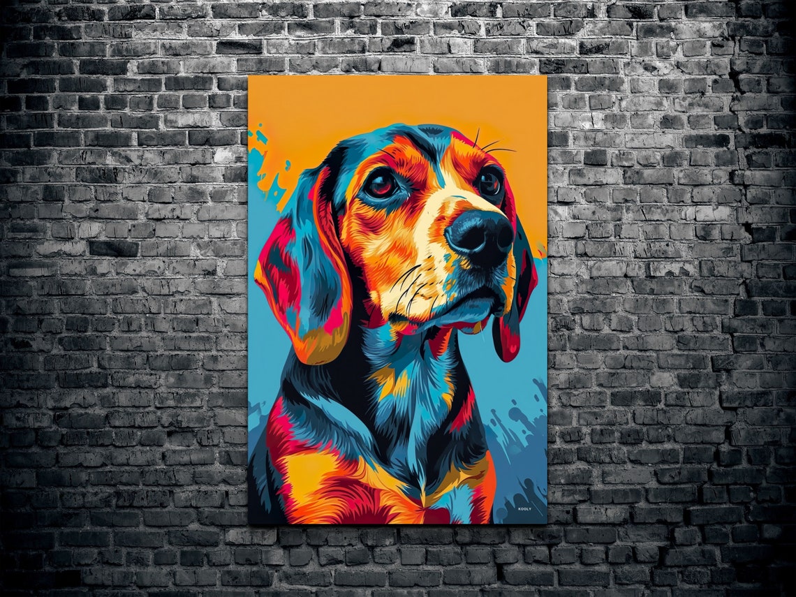 Beagle Pop Art Print - Image 2