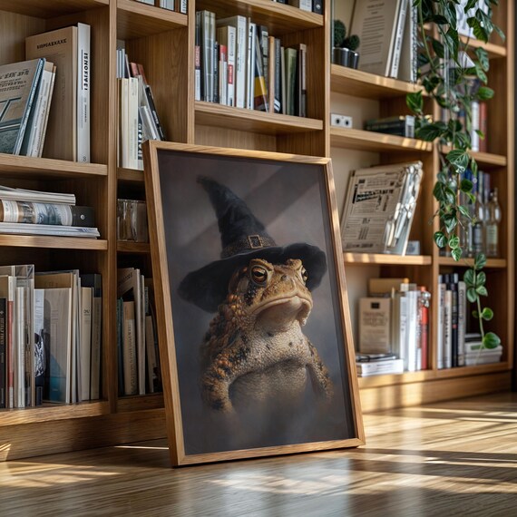 Witch Toad Portrait