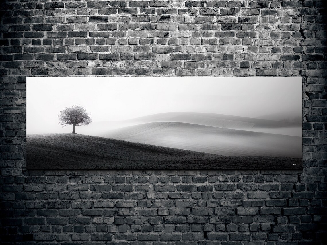 Minimalist Lone Tree Art Print, Nature Decor - Image 2